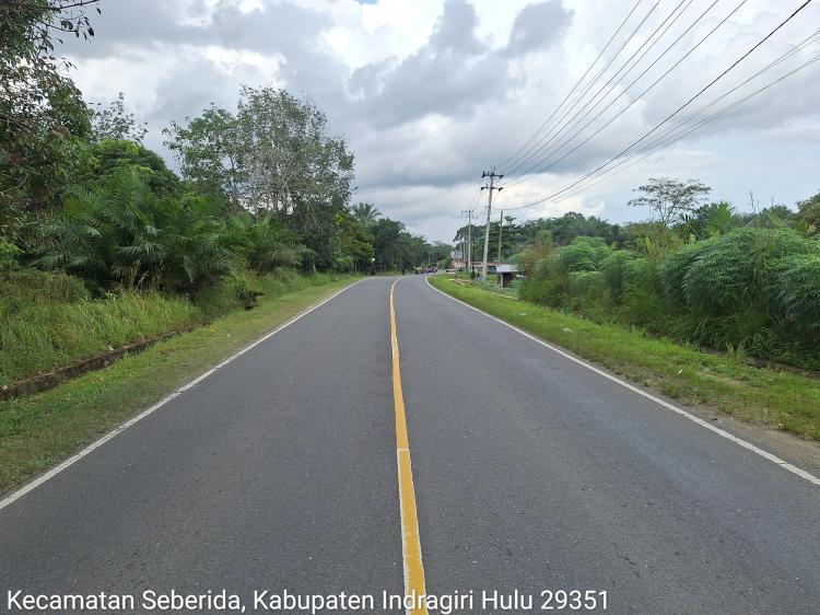 INPEST : Jalan Infrastruktur Pematang Reba - Batas Jambi Cukup Bagus