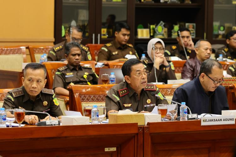 Wakil Jaksa Agung Hadiri Raker Komisi III DPR RI Bahas RKA dan RKP TA 2025