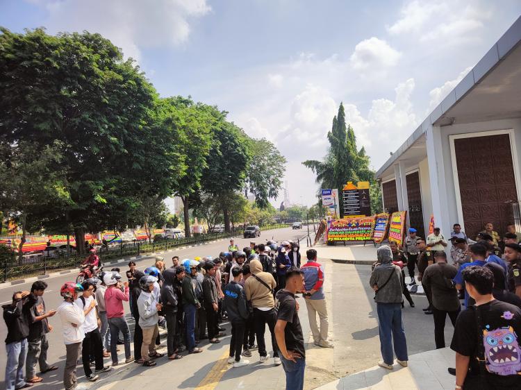 Demo di Kejati, GMGK Desak APH Bongkar Dugaan KKN Kabid Perkim PUPR Riau