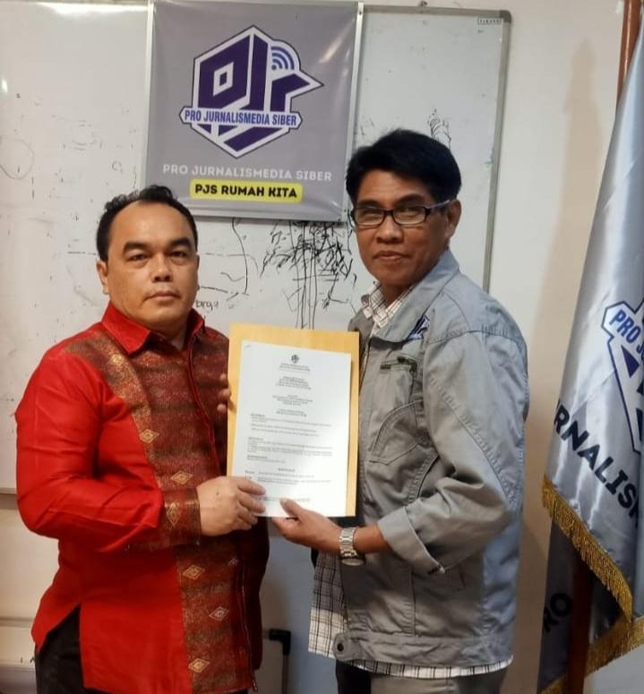 Robert Hendrico Resmi Jabat Dewan Pakar DPP PJS