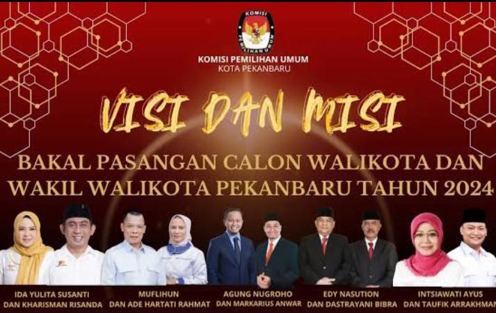 Nomor Urut Paslon Pilwako Pekanbaru Telah Ditetapkan, Bidnen SH : Cari Pemimpin Yang Telah Berbuat