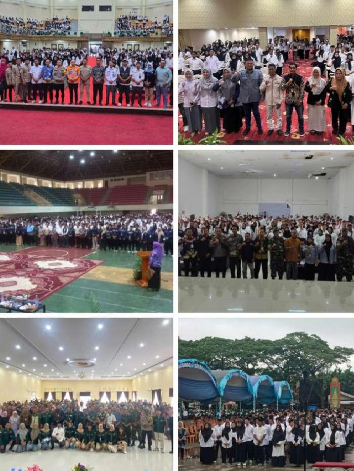 KPU Riau Lantik 80.360 Anggota KPPS Yang Akan Bertugas di 11.480 TPS