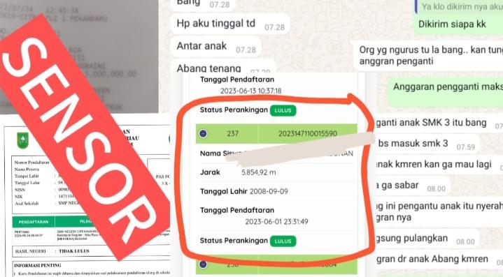Bidnen SH Siap Bongkar dan Laporkan Dugaan Jual Beli Kursi Sekolah di Pekanbaru