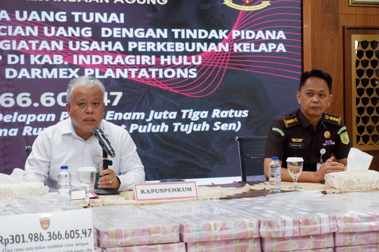 Jampidsus Sita Uang Tunai 301 Miliar Perkara TPPU Duta Palma Group