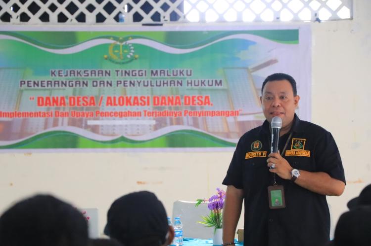 Bid Intelijen Kejati Maluku Lakukan Program Kawal Alokasi Dana Untuk Kemajuan Desa