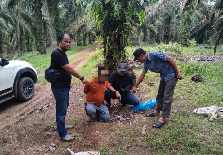 Sempat Buron, Pelaku Pembunuhan Sadis di Tapung Hulu Akhirnya Ditangkap