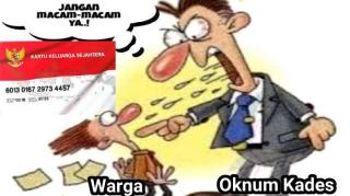 Ngeri, Oknum Kades Pulau Kedundung Ancam Laporkan Warga Karena Posting Dana PKH ke Medsos