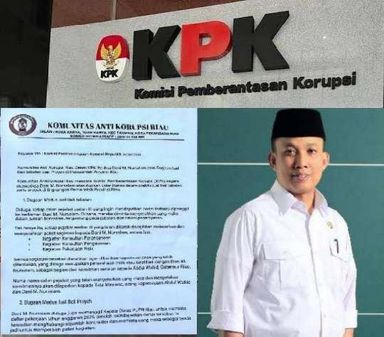 Dugaan Jual Beli Jabatan dan Proyek, Komunitas Anti Korupsi Riau Desak KPK Periksa Dani M Nursalam