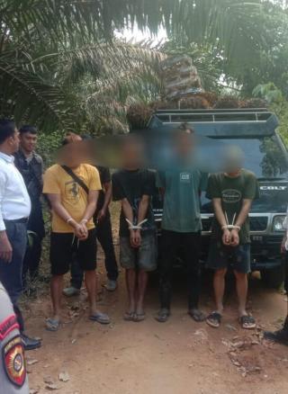 Warga Toar Minta Polda Riau Tangkap Iteng Dugaan Penadah Buah Sawit Curian
