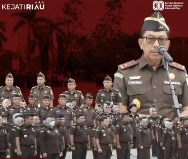 Kajati Riau : Pengalaman Tri Karma Adhyaksa Poin Utama