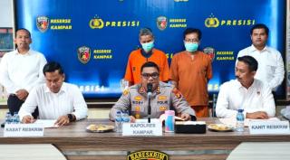 Polres Kampar Ungkap Tiga Kasus Pencabulan Anak Dibawah Umur