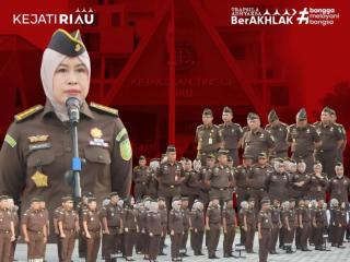 Aswas Kejati Riau Tekankan Pentingnya Kedisplinan dan Profesionalitas Pegawai